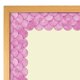 thumbnail image 5 of Tablón de anuncios con vieiras moradas de 20m, bordes rectos del arco iris, 5 of 5