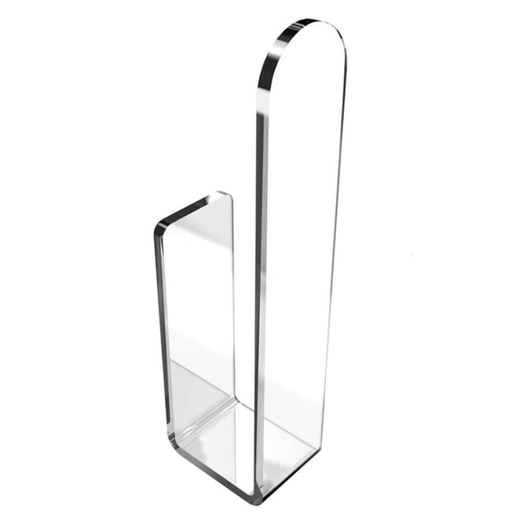 CIYISON Bathroom Towel Storage Shelf Easy Installation Towel Rack Acrylic Towel Holder