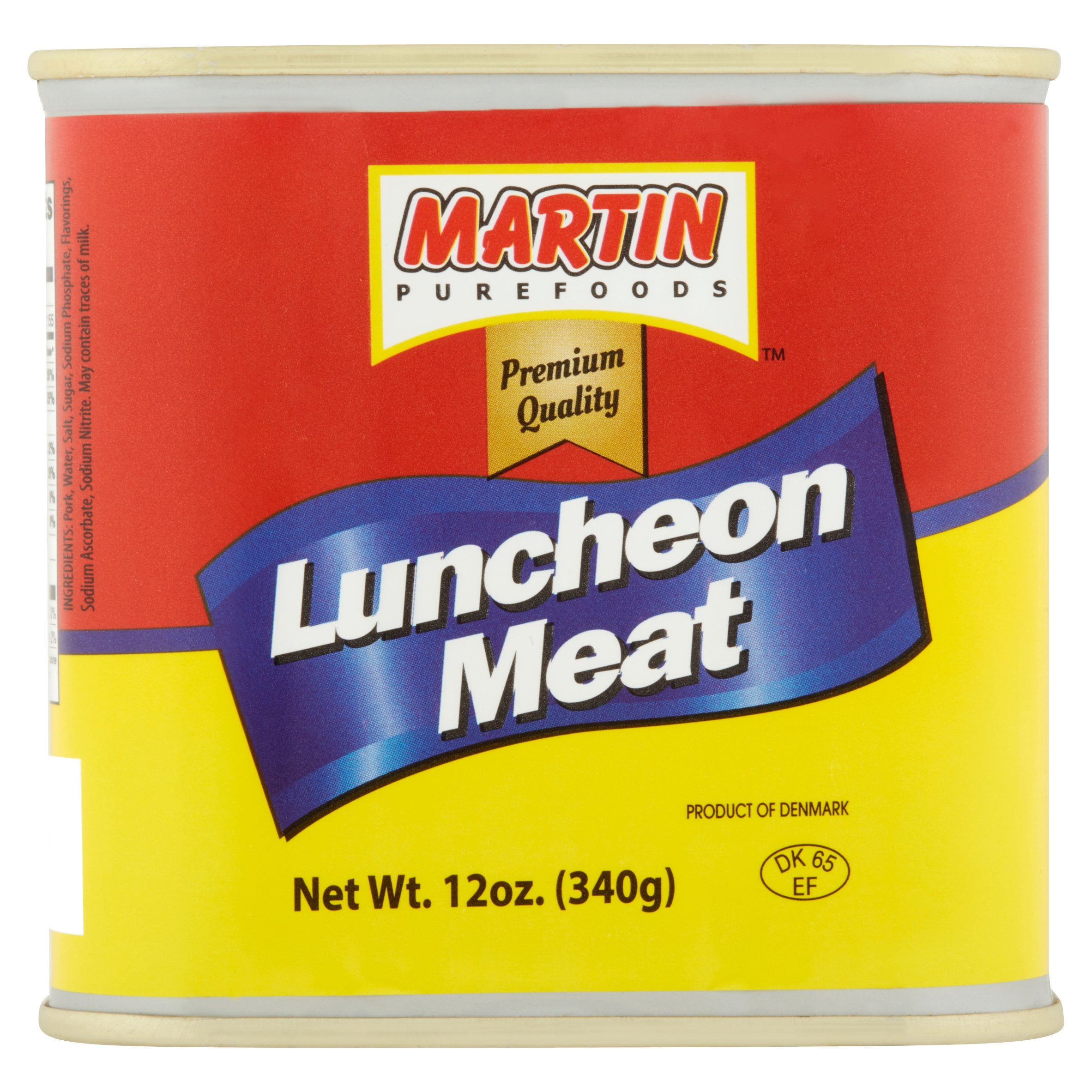 Martin Purefoods Luncheon Meat, 12 oz