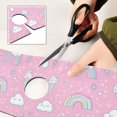 thumbnail image 6 of Yayeee Faucet Mat for Kitchen Sink 30" Diatomite Long Splash Guard Pad, Ice Cream Rainbow Pattern, 6 of 7