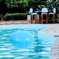 thumbnail image 2 of Large Round Pvc Inflatable Pool Pillow For Above Ground Pools Winterizing Air Pillow For Pool Cover Protection, 1pc, Cold-Resistant And Durable, 2 of 8