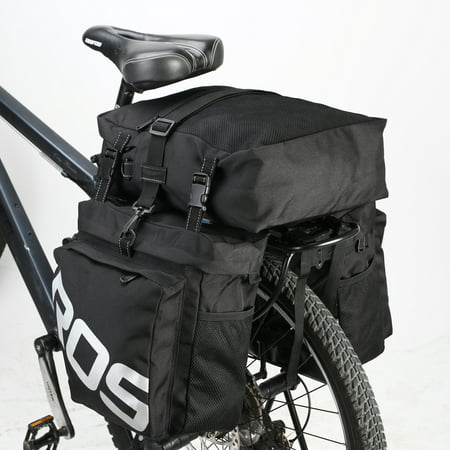 3-in-1 Waterproof Bicycle Cycling Pannier Bag Gear Pack