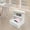 White, variant on 4 Wheels Pedicure Chair, Manicure Foot Stool with Wheels, Portable Foot Bath Spa Cart Beauty Nail Pedicure Foot Rest Trolley, Footrest Salon Supplies Foot Massage Station for Home, Bathroom