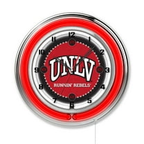 University of Nevada Las Vegas 19" Double Neon Wall Clock