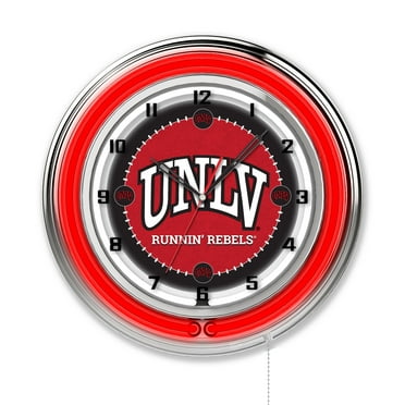 University of Nevada Las Vegas 19" Double Neon Wall Clock