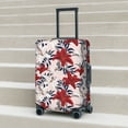 thumbnail image 2 of Lsque Lilies Flowers Printed Luggage Cover, Travel Luggage Protector,Scratch and Dirt Resistant, Fits 18-32 Inch Luggage -, 2 of 9