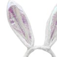 thumbnail image 2 of Ajustable Cosplay Diadema Orejas de conejo Cosplay Tocado Decoración de Pascua Accesorios Sywqhk libre de BPA, 2 of 8