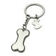 thumbnail image 1 of Lindo Perro Regalos Perrito Colgante Llavero Colgante de Metal Hueso, 1 of 8