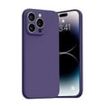 thumbnail image 1 of PANDACO Soft Shell Matte Violet Case for iPhone 14 Pro, 1 of 5