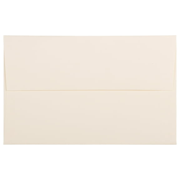JAM Paper A10 Strathmore Invitation Envelopes, 6 x 9 1/2, Natural White Wove, 25/Pack