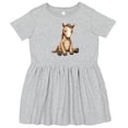 thumbnail image 3 of Inktastic Knitted Horse Girls Toddler Dress, 3 of 5