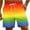 Multicolor#06, variant on ZCFZJW Mens Swim Trunks Quick Dry Ombre Board Shorts with Pockets, Tie Dye Gradient Print Breathable Surf Beach Shorts Swimwear Bathing Suits Multicolor#02 XXXL