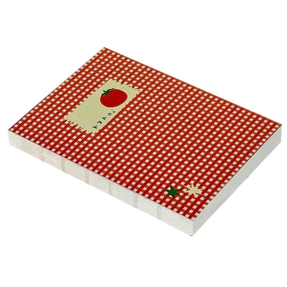Tomato Notebook 96-100 Pages Unlined Thick Memobook Journal for Writing Sketching Journaling Drawing
