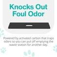 thumbnail image 5 of PawPail Activated Carbon Filter VOCs and Odor Absorber, Durable Long Lasting & Easy to Attach Odor Controller, Eco Friendly Trash Can Freshener for Pet Waste Stations Last Upto 3 Months - Black, 5 of 8
