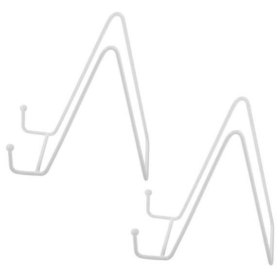 Raindrops White Metal Easel Stand for Pictures and Plates Decorative Home Office Use