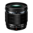 thumbnail image 1 of OM Digital Solutions M.Zuiko Numérique ED 20mm F1.4 PRO Objectif, Noir, 1 of 2