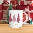 thumbnail image 3 of Farmhouse Hot Pink Christmas Tree Ceramic Coffee Mug 11 Oz(330ml) Tea Cup,Pink Winter Christmas Holiday Coffee Mug Gifts For Women Teenage Girls Teens(Pink Merry Christmas), 3 of 6