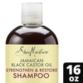 thumbnail image 3 of Shampoo SheaMoisture Aceite de ricino negro jamaicano 480 ml (paquete de 2), 3 of 9