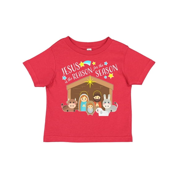 Inktastic Jesus is the Reason for the Season Christmas Nativity Boys or Girls Toddler T-Shirt