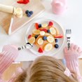 thumbnail image 1 of Juego de cuchillo tenedor y cuchara para niños del equipo JJ_Jaguars Adecuado para diversas ocasiones, como Navidad, Halloween, reuniones familiares, comidas de jardín de infantes, picnics al aire, 1 of 6