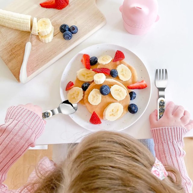 Juego de cuchillo tenedor y cuchara para niños del equipo JJ_Jaguars Adecuado para diversas ocasiones, como Navidad, Halloween, reuniones familiares, comidas de jardín de infantes, picnics al aire