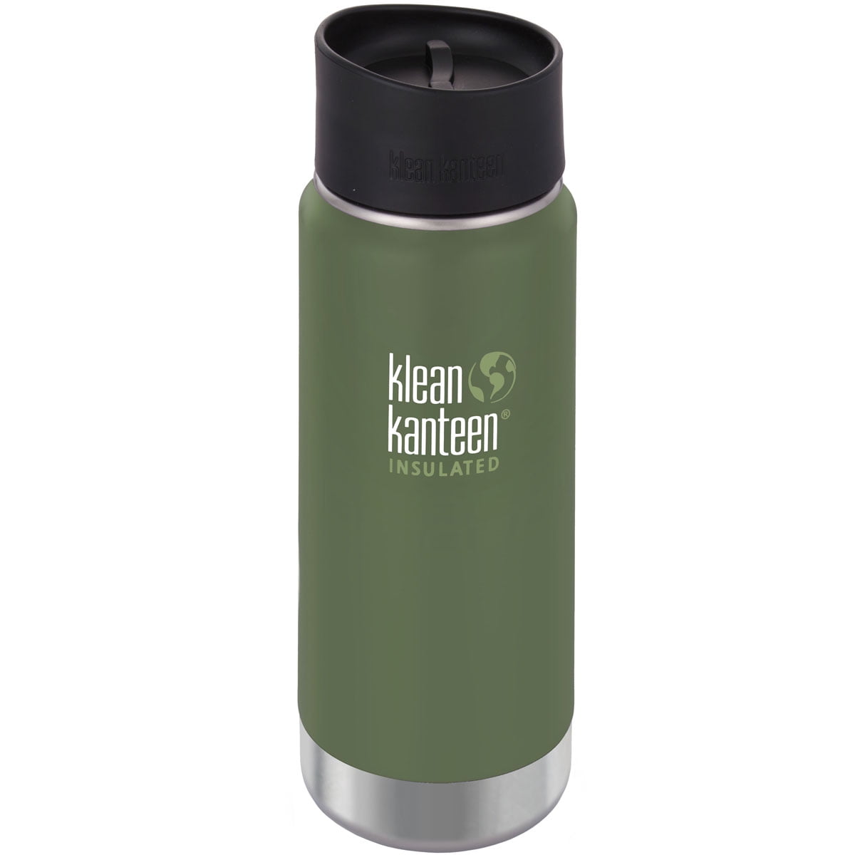 Klean Kanteen Wide Mouth 16 oz. Insulated Bottle with Cafe Cap 2.0