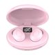thumbnail image 3 of Auriculares inalámbricos con pantalla LED Auriculares con control táctil 5.0 compatibles con Bluetooth Auriculares deportivos impermeables, Rosa Inevent EL000081-03B, 3 of 7
