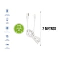 thumbnail image 3 of Cable Carga Rápida Y Datos Compatible Con iPhone Usb 2metros, 3 of 7