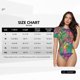 thumbnail image 5 of Balery Colorful Dinosaur Body de cuello redondo de manga corta para mujer Tops de manga corta Tops básicos-Medium, 5 of 7
