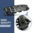 thumbnail image 4 of Front Bumper Radiator Grille Black W/ Chrome Fit for Hyundai Venue 2020-2023 86350K2010, 4 of 10