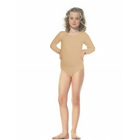 Leg Avenue Lingerie UA-73011NULG Bodysuit Child Nude Lg