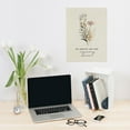 thumbnail image 6 of AatoeaX Elegant&nbsp;Lamentations 3:23 Flower Scroll, Linen Canvas, Watercolor Blooms, Hassle - Free Hanging, Suits Minimalist Homes, Christian Cafes, Meditation Spaces, Serene Faith Art, 6 of 6