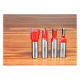 thumbnail image 3 of Freud 89-650 Four Piece Undersized Plywood Router Bit Set 1/2-Inch Shank Ideal for 1/4-Inch to 3/4-Inch Plywood with Tico Hi-Density Carbide, One Size, Multi, 3 of 5