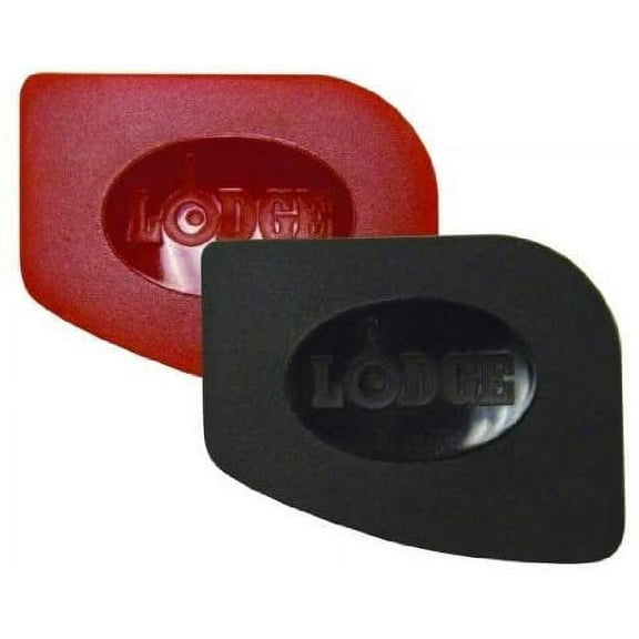 Lodge Pan Scraper,Red and Black with,2 Count