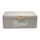 thumbnail image 1 of Panera Bin de Pan Porta Pan Galvanizado Organizador de Pan Multifuncional Compacto con Tapa de Madera para Cocinas Comedores Apartamentos 42cmx24.5cmx17cm, 1 of 9