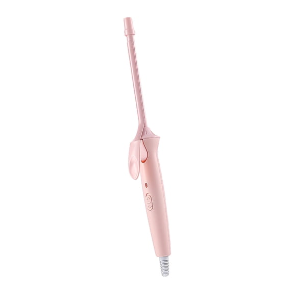Sinyiin Hair Curling Iron 9mm Curler Wand Professional Curly Tongs for Home Use