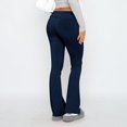 thumbnail image 6 of Wide Leg Sweatpants for Women Fold Over Low Rise Yoga Lounge Pants Low Rise Sweatpants, 6 of 9