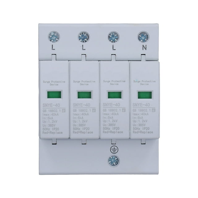 Protector Contra Sobretensiones, Dispositivo De Protección Contra Sobretensiones Velocidad De Respuesta Rápida Instalación De Riel De Gran Capacidad De Carga Práctica Para ANGGREK Otros