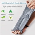 thumbnail image 4 of Unisex Swim Cap For Short Long Hair Silicone Swim Caps Cover Ears Swim Hats For Women Men Kids Adults, 4 of 4