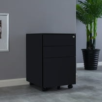 Filing Cabinet With Lock And Key 3 Drawer Locking Rolling File