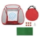 thumbnail image 2 of Red de golf portátil para practicar , regalo para hombres, papás y amantes de práctica del golf, plegable para jardín interior y hogar., 2 of 5