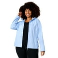 thumbnail image 2 of Free Country Women's Plus Size X2O Packable Rain Jacket Cloud 2X, 2 of 5