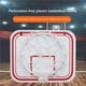 thumbnail image 4 of Eigraketly 1 Juego de aro de baloncesto colgante sin perforaciones marco de tablero trasero de suspensión interior exterior montado en la pared juguete Deportes y aire libre Tipo 2 Eigraketly OD010385-02, 4 of 6