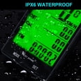 thumbnail image 2 of WEST BIKING 2.8inch Large Screen Bicycle Odometer Rainproof Bike Speedometer Cycling Stopwatch, 2 of 8