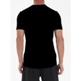 thumbnail image 2 of Camiseta gráfica humorística para hombre con la frase "Mira, el último nervio de mi mujer". Cuello redondo ligeramente elástico, top informal de verano con estampado integral., 2 of 5