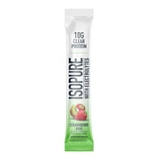Isopure Clear Protein Powder with Electrolytes, Strawberry Kiwi Stick Pack, 6 Count