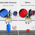 thumbnail image 4 of Anycubic Pla Filament 1.75mm Plastic For 3d Printer 1kg/roll Rubber Consumables Material For Fdm 3d Printing Mega S Vyper, 4 of 5