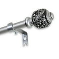 thumbnail image 3 of 5/8" Dia Adjustable 48"-84" single curtain rod with Horace Finials - Satin Nickel,(5709-485), 3 of 3