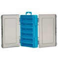 thumbnail image 3 of CAROOTU Tackle Box Double-Sided Waterproof Seal Fishing Tackle Plastic Storage Organizer Box For Fishing New, 3 of 6