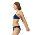 thumbnail image 3 of Speedo Women's Endurance+ Strappy Solid One Piece Bikini Swim Top - Team Navy, Size: L, 3 of 4
